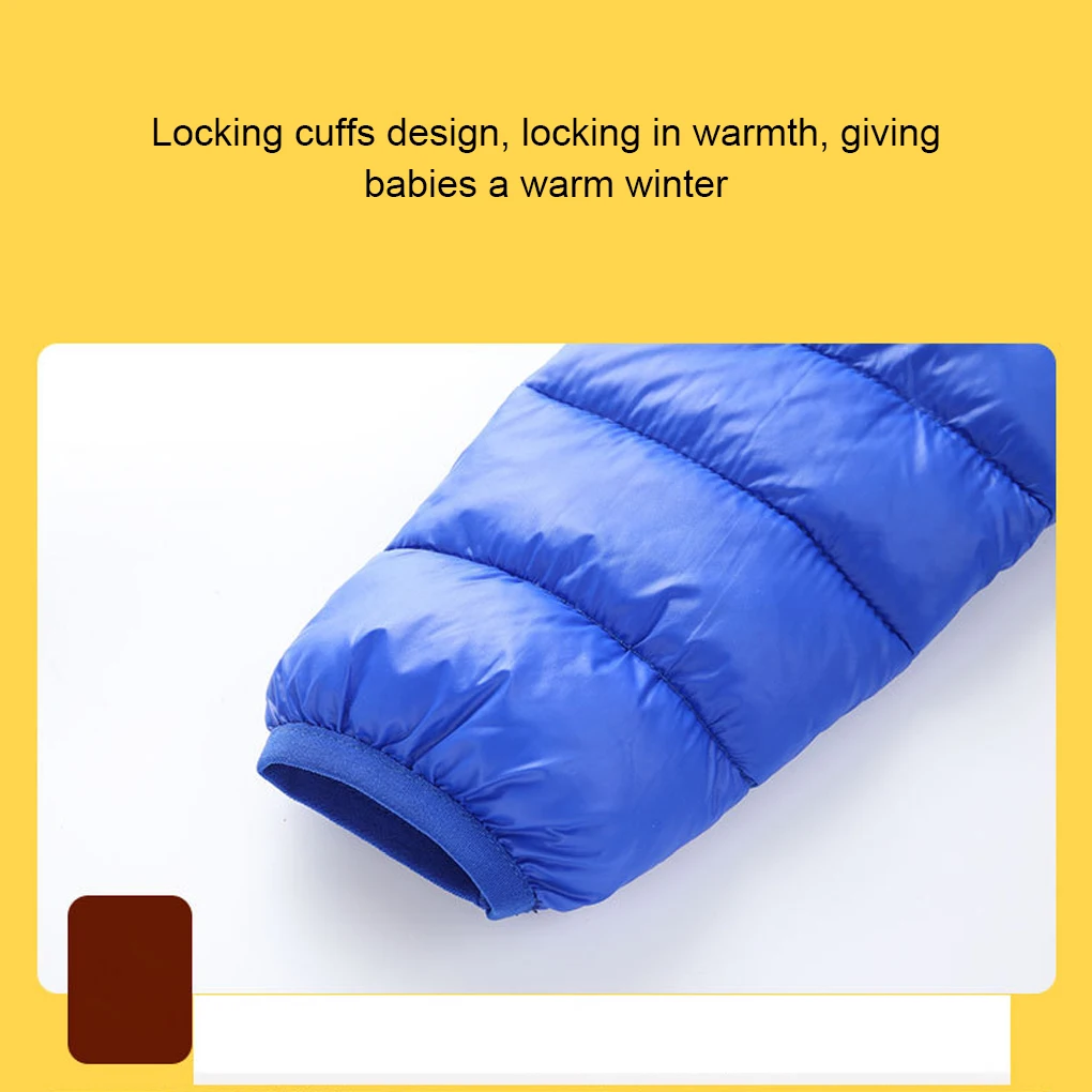 Cotton Warm And Windproof Kids Down Jacket For Winter Fun Kids Warm Winter Coat Down Coat For Winter black+160cm