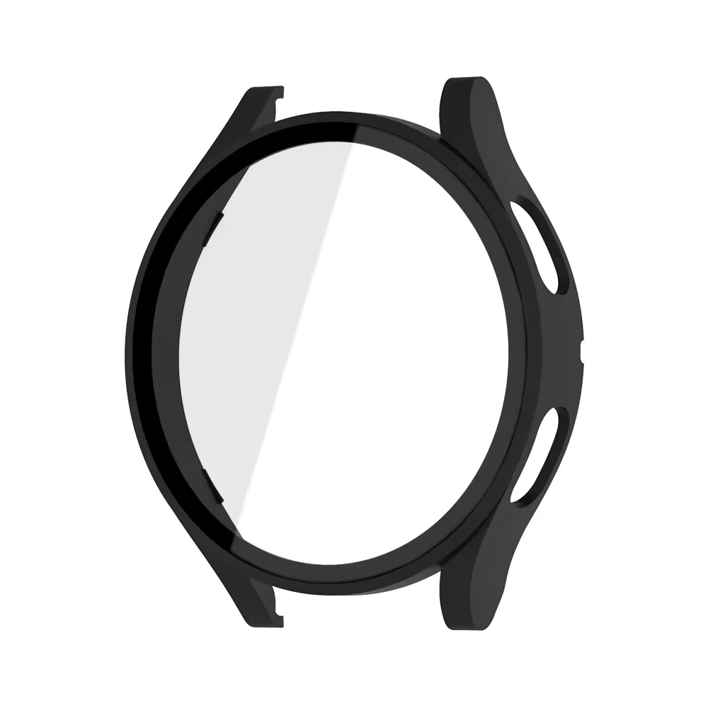 Tempered Glass+ PC Cover for Samsung Galaxy Watch 9 8 7 4 5 6 44mm 40mm All Coverage Protector Bumper Case Watch Accessories — 1