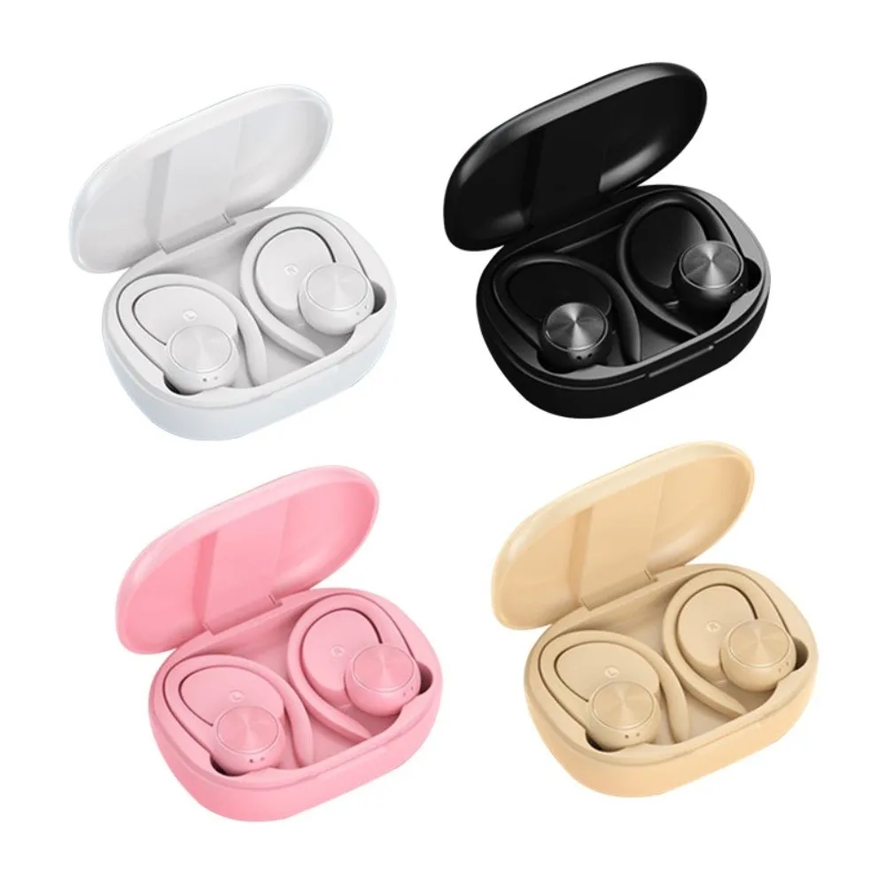 フックオン ワイヤレス Bluetooth イヤホン デジタル ディスプレイ ステレオ ワイヤレス イヤホン 双方向 ロングスタンバイ Bluetooth ヘッドセット スポーツ