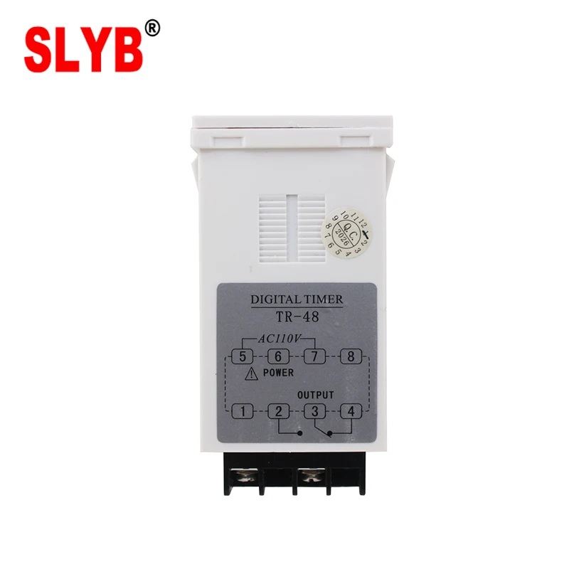 AC220V Digital Electric Gas Toaster Oven Timer Switch TR-48 with 0-99 Minute Settings for Kitchen