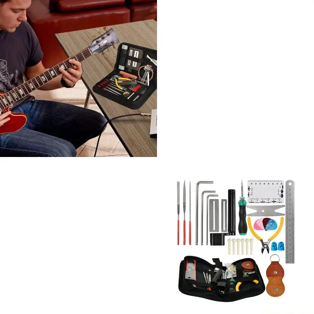 A2BE Complete Guitar Care Set with Essential Accessories for Musicians DIY Projects