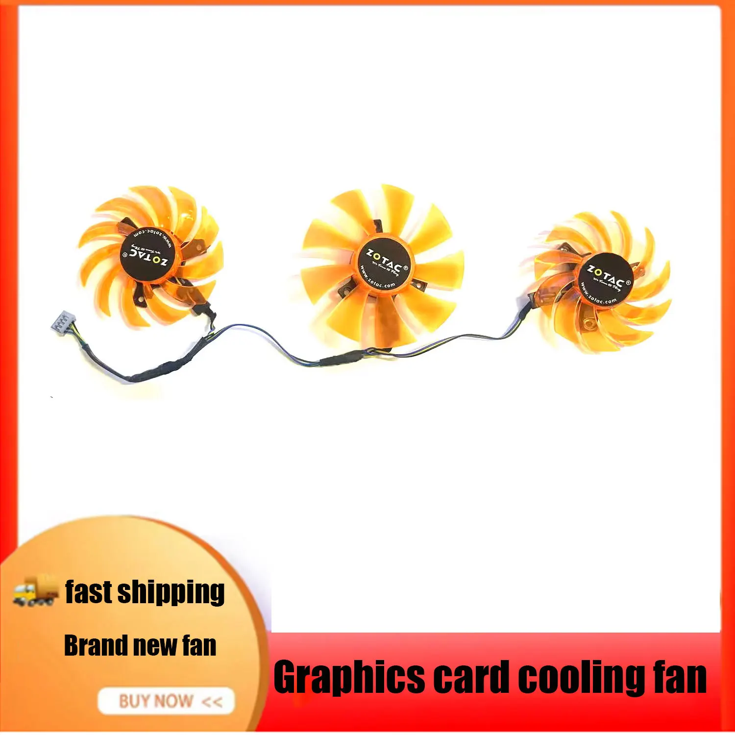 GA91S2H GA81S2U 4PIN 85MM 75MM for Zotac Gtx 770 780 780TI 980 Amp Editie graphics card