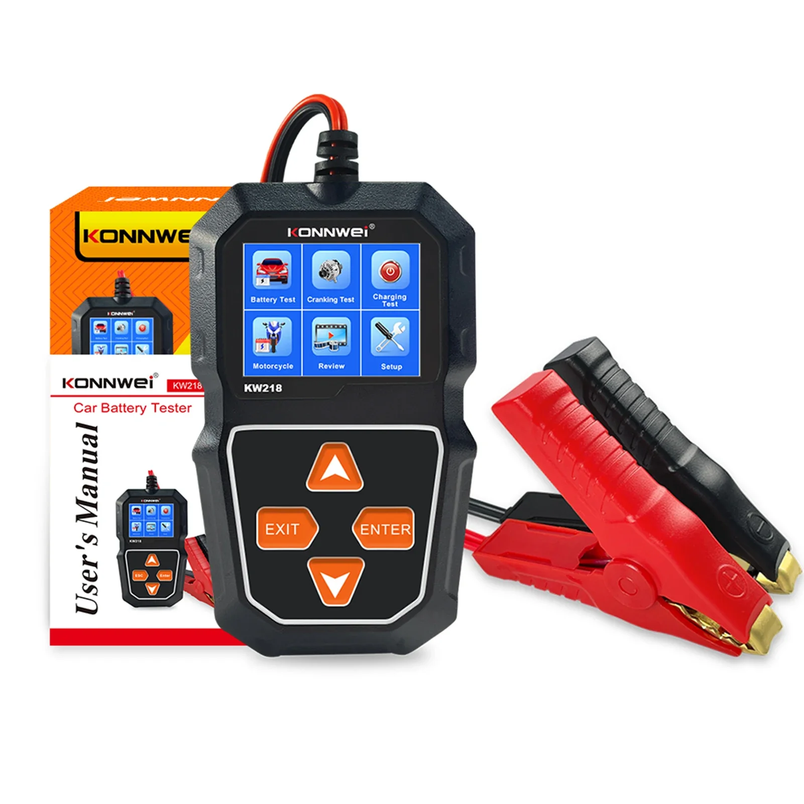 Car battery tester