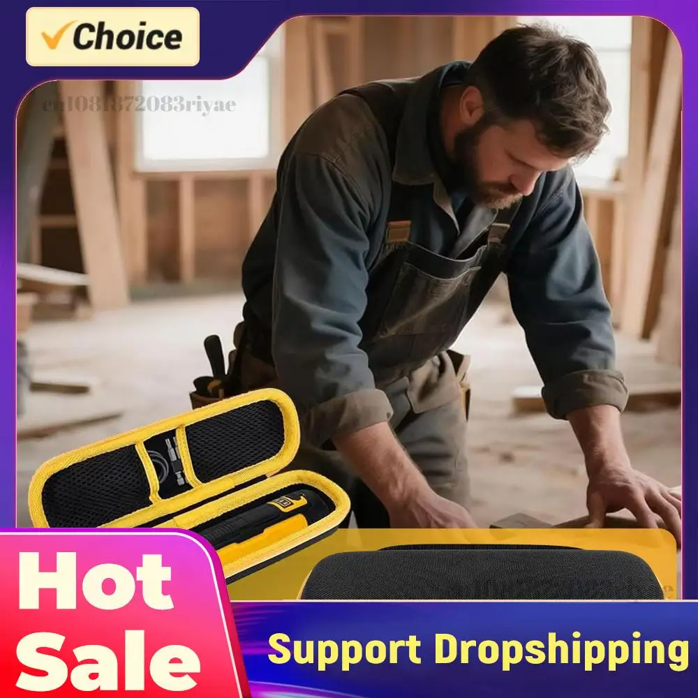 

Прочный кейс для хранения, совместимый с аккумуляторной отверткой DEWALT (DWHT66719), защитная дорожная сумка для переноски с ручкой