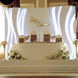 Classic Style White Wedding Backdrop Acrylic Rectangle Backdrop For Wedding Event Party Decoration