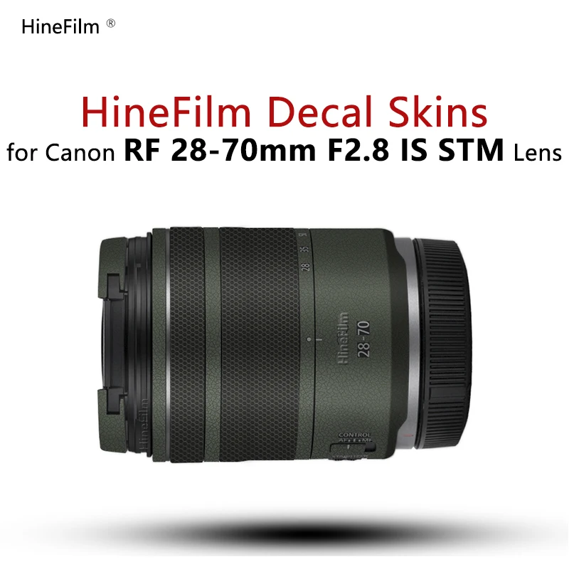 

Hinefilm Skin for Canon RF28-70 F2.8 Lens Sticker for Canon RF28-70mm F2.8 Lens Decal Skin 2870 Lens Wrap Sticker RF 28-70 f2.8