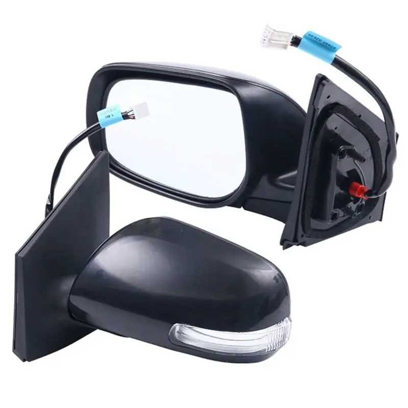 Car Rearview Mirror Assy For Toyota Corolla 2010- Adjustable Lens+LED+Heated Side Mirror Replacement