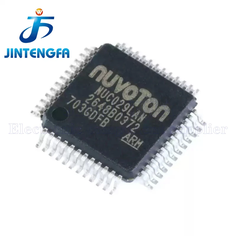 NUC029LAN LQFP-48 32 Bit Microcontroller Chip MCU IC Controller Brand New Authentic