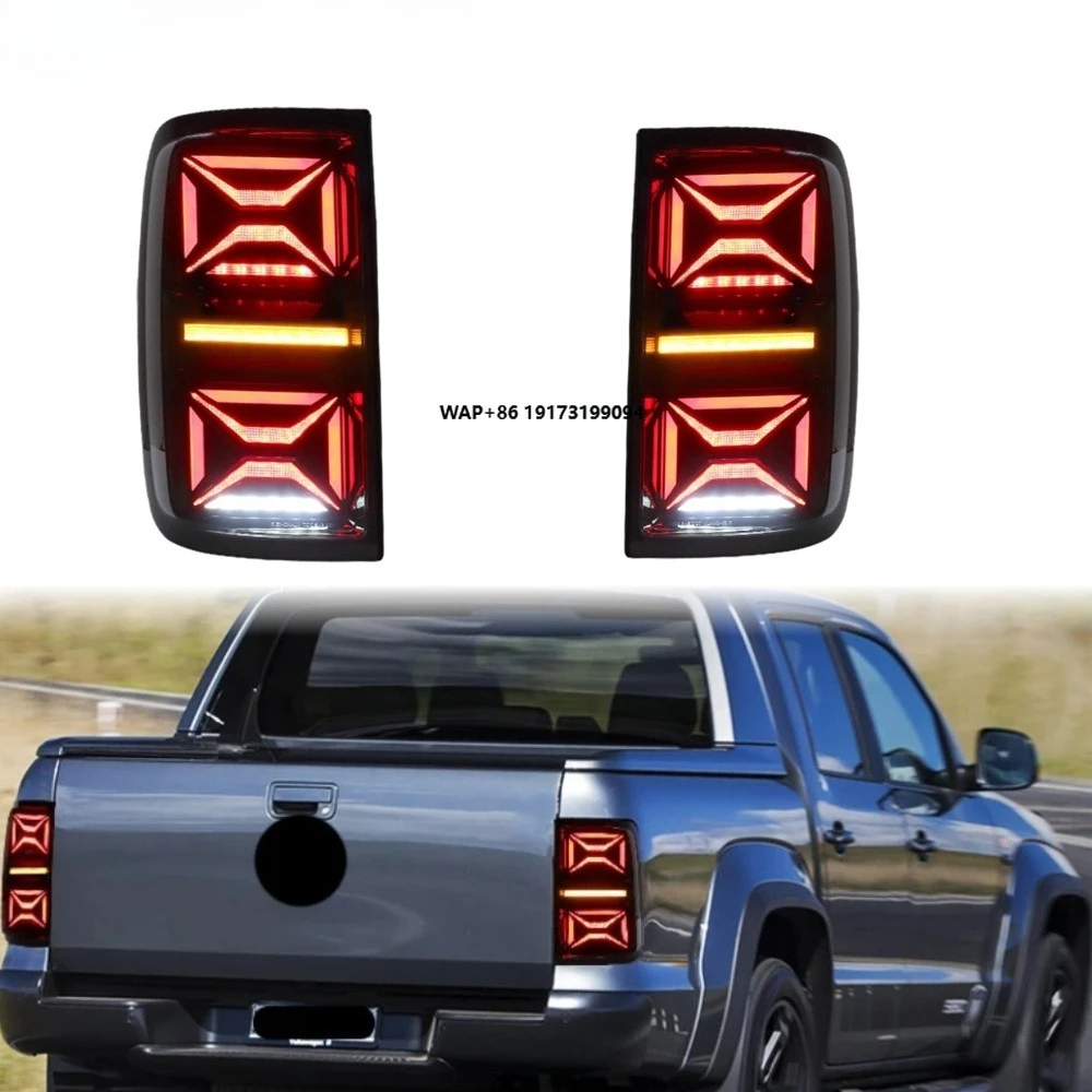 

Amarok Taillights 2008-2020 LED Car Taillamps Upgrade Rear Back Design LED Rear Lamps Plug and Play for