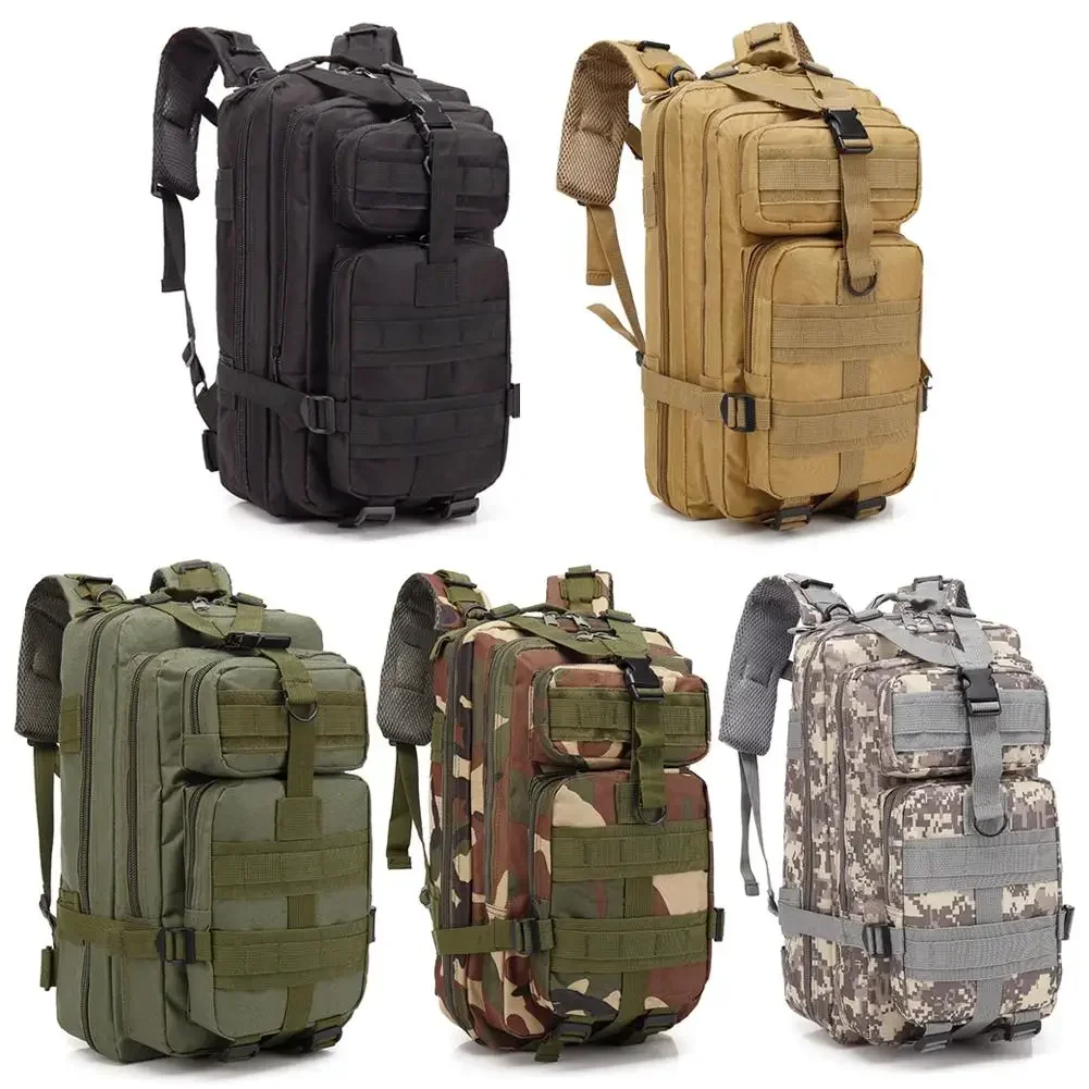 Mochila de asalto táctica militar 1000D 30L, bolsa impermeable para insectos al aire libre, grande para senderismo al aire libre, Camping, caza