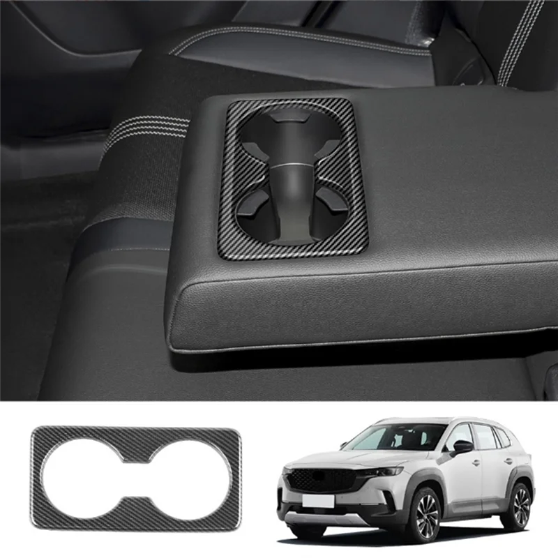 

Необычные 1-компонентные запасные части для Mazda CX-50 CX50 2023, американская версия, автомобильное заднее сиденье, держатель для стакана с водой, панель, накладка, карбюратор