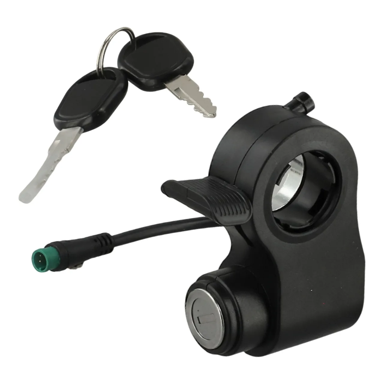 Electric Scooter Start Switch 5pin Plastic Accelerator With Key For Kukirin For G2/Pro/Max Scooters Electric Door Lock Parts