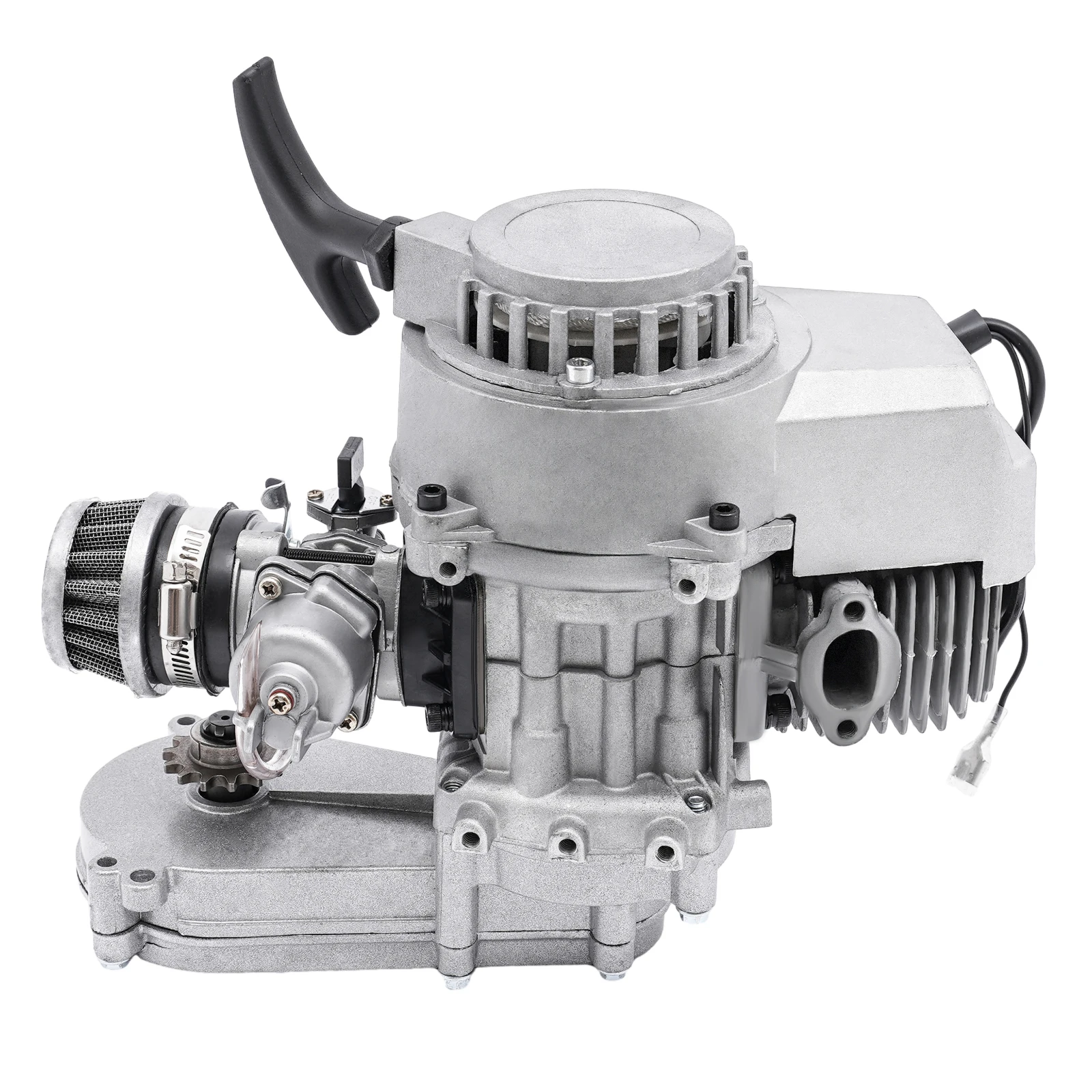 

49CC 2 Stroke Engine Motor, 1.9kw/7000rpm Racing Engine Motor Transfer Motor, 49cc Engine Electronic Lgnition System