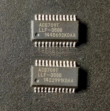 Free Shipping ACS709LLFTR-35BB-T ACS709T LL-35BB ACS709T-LL-35BB  High Bandwidth, Fast Fault Response Current Sensor IC SSOP-24