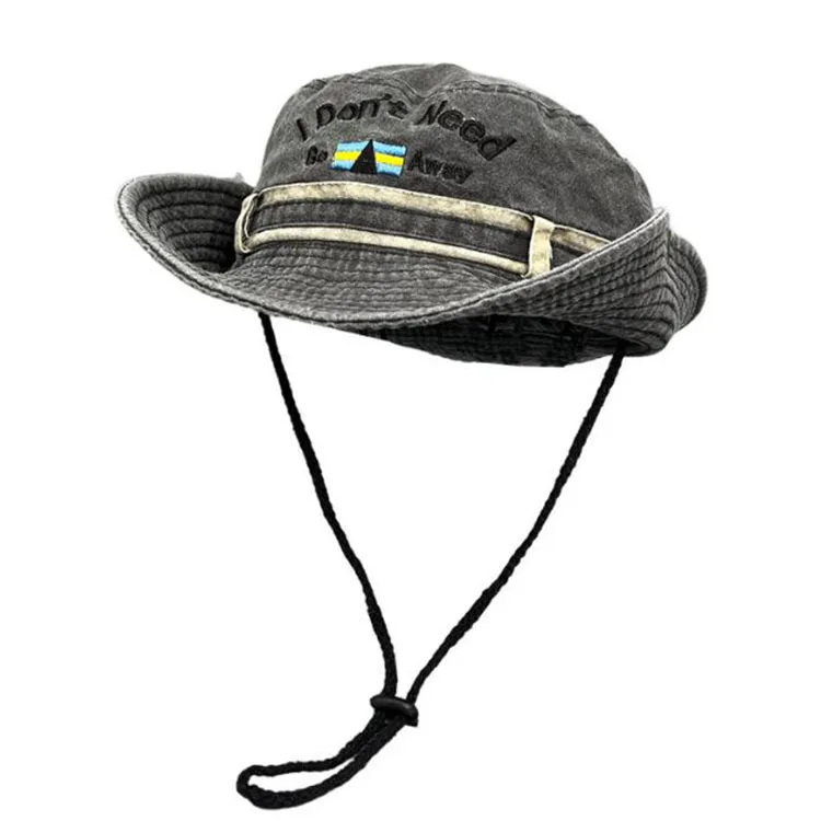 Women Girls Y2K Bucket Hats with String Wide Brim Hiking Fishing UV Sun Protection Safari Unisex Boonie