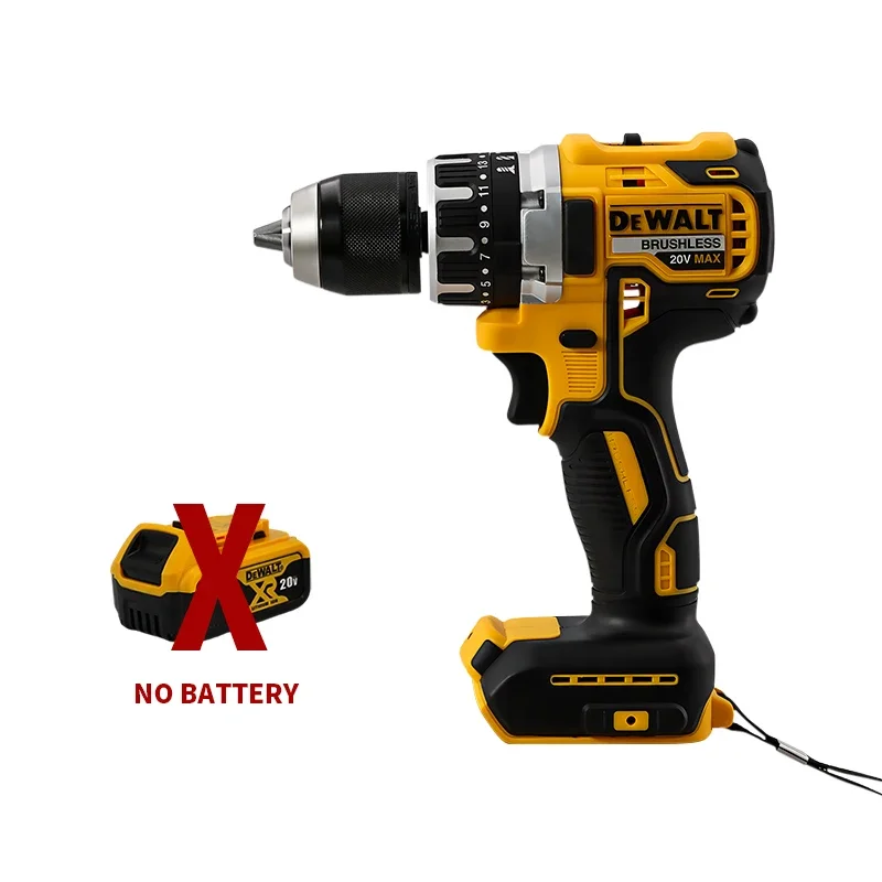 Dewalt DCD796 Compacte draadloze borstelloze klopboormachine LED-licht Krachtig multifunctioneel elektrisch gereedschap 20V batterij