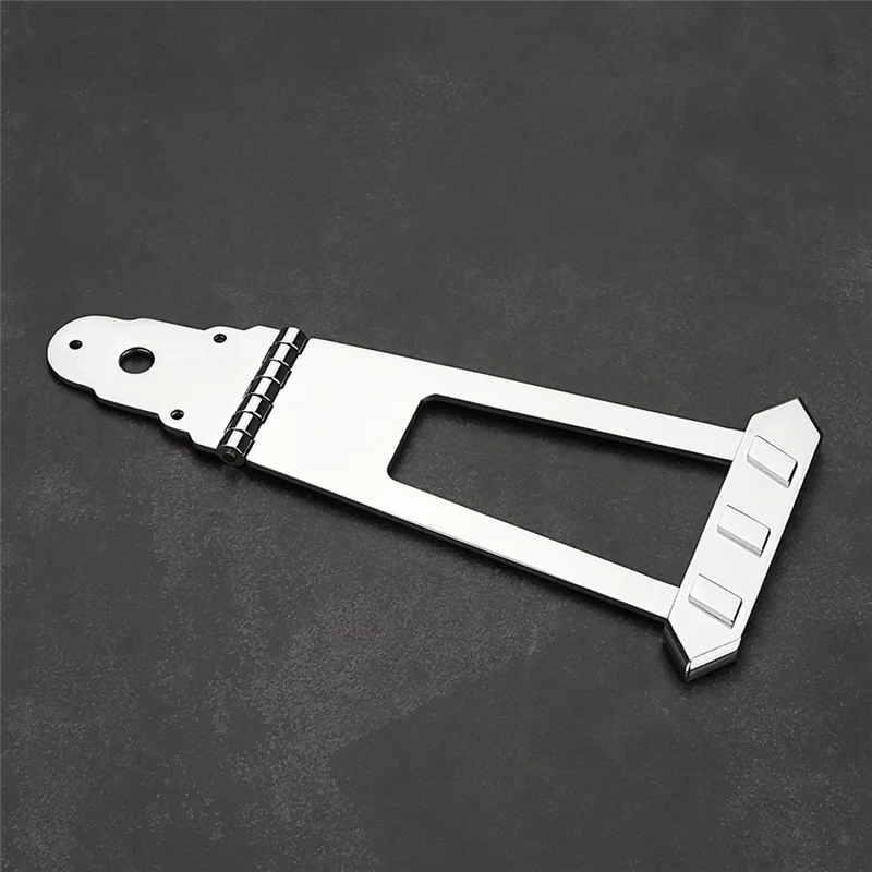 

-A96P Round Silver Jazz Guitar Bridge With Adjustable Height For Guitar Accessories
