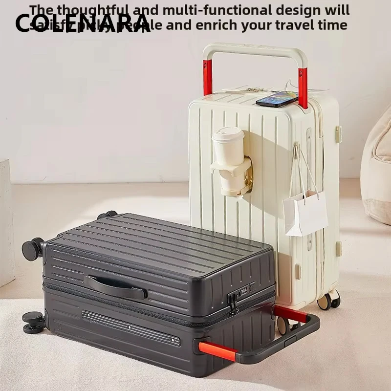 COLENARA Multifunctional Suitcase USB Charging Boarding Box 20