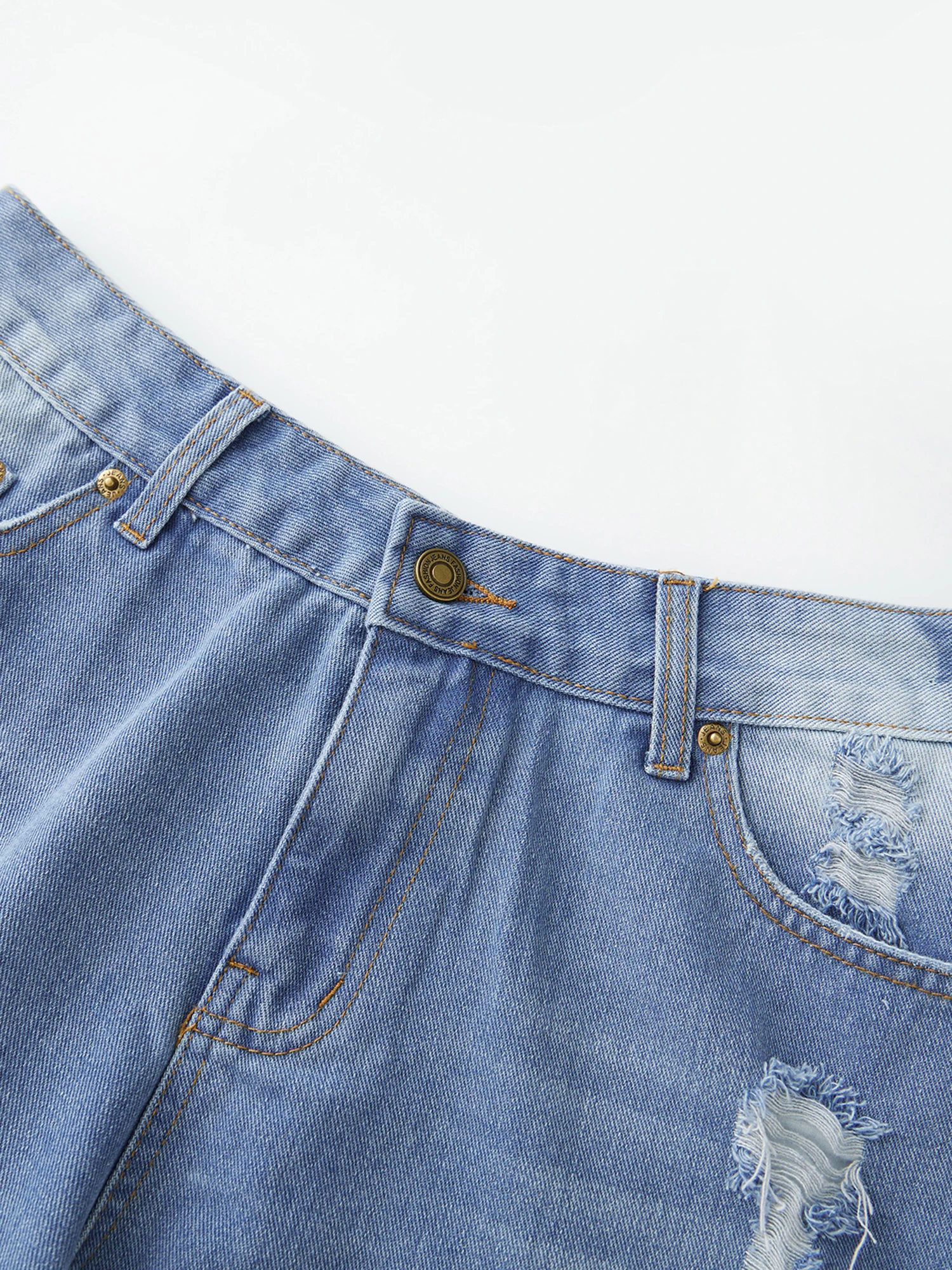 

Женские модные джинсовые шорты с рваным необработанным краем, джинсы в стиле ретро, шорты, летние короткие брюки, уличная одежда