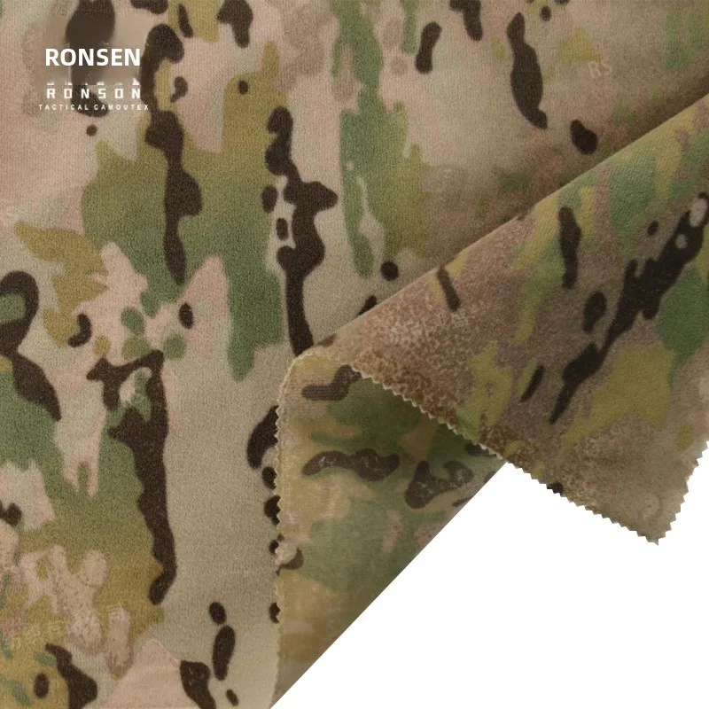 

Тактический жилет Rongeng из камуфляжной ткани с защитой от ИК-излучения, сумка, материал для самостоятельного изготовления, нейлон
