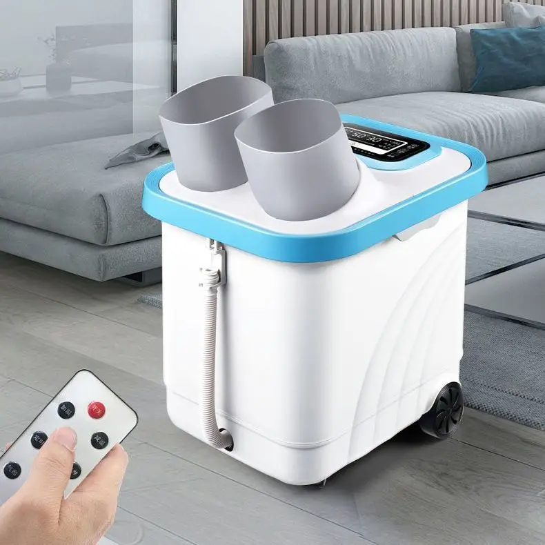 

220 В электрическая постоянная температура фумигация ванна для ног педикюрная машина спа для ног автоматическая ванна тепловой массаж машина для ванны для ног