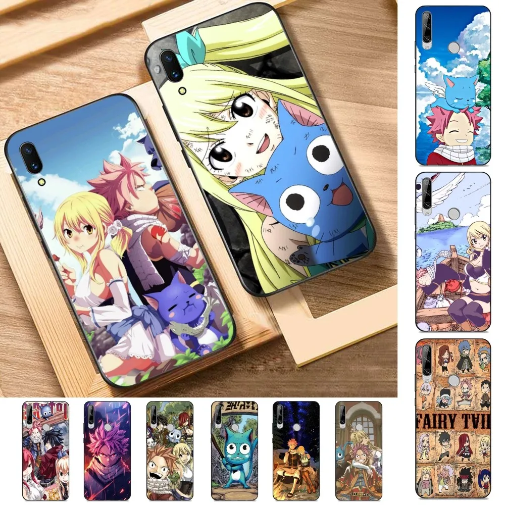 anime Fairy Tail Phone Case For Huawei Y9 6 7 5 Prime Enjoy 7s 7 8 plus 7a 9e 9plus 8E Lite Psmart Shell