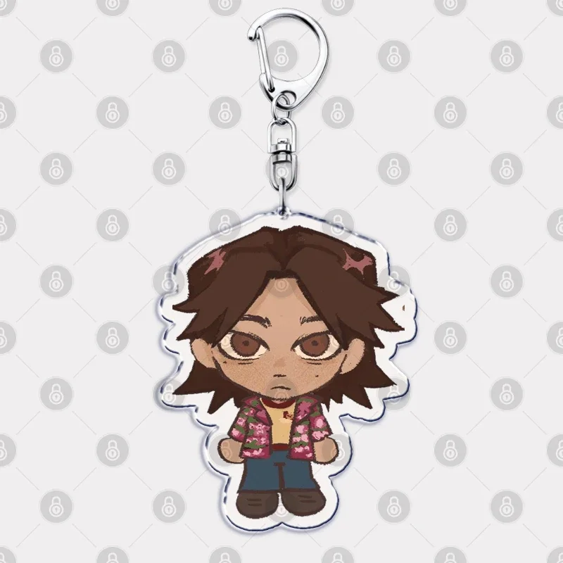 شخصيات لعبة الرعب Chibis سلاسل المفاتيح للملحقات حقيبة جيمي مجعد أنيا Sallyface Keyrings مجوهرات أصدقاء ألعاب الألعاب الهدايا