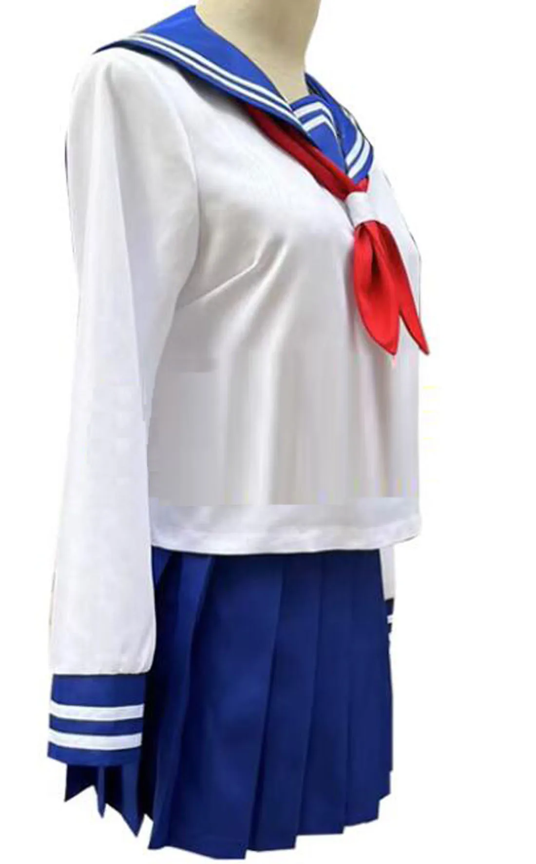 HOLRAN Women Kurata Tome Cosplay Sailor Dress Suit Uniform School Uniform Costume