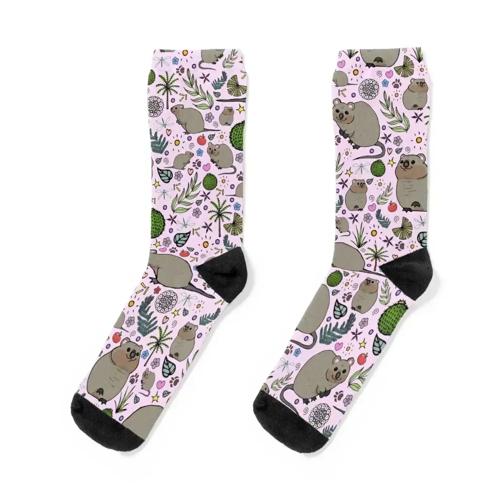 

Quokka Socks custom sports sheer football funny sock Luxury Woman Socks Men's