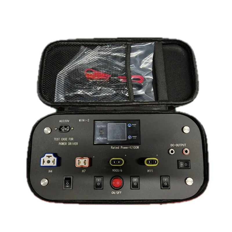 Light‑Duty Vehicle LED Headlight Demonstration Box Compact Hand‑Carried Tester For Salesman Lamp Presentation Needs