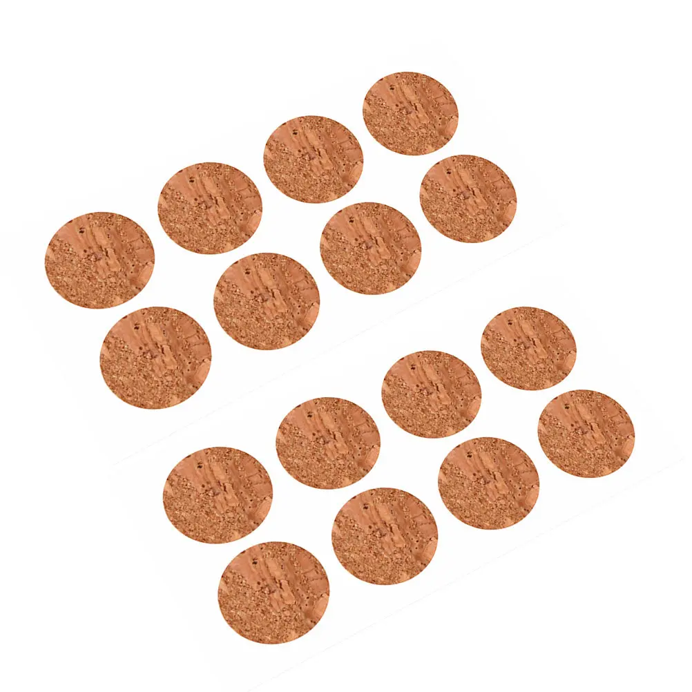 

Набор деревянных этикеток-стикеров с натуральным древесным узором, круглые, для ручной надписи, для подарков, свадеб, рассылок, дней рождения, кексов, бутылок