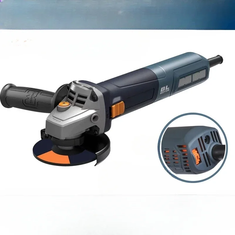 Brushless Angle Grinder With Plug-in cable Handheld Speed Control Polishing Machine Hand Grinding Wheel Cutting Tool