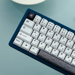 GMK Leimen-teclas PBT de 129 teclas, DYE-SUB, teclas japonesas personalizadas para teclado mecánico, interruptor MX compatible con diseño 61/64/68/87/96