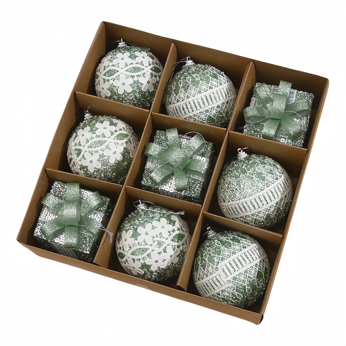 

Blue Christmas Ball Various Party Events Versatile Use Vivid Printing Classic Christmas Elements Christmas Party