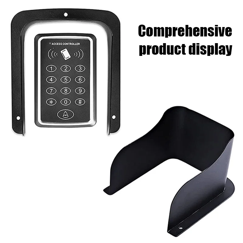 Waterproof cover, rainproof box, metal rainproof protection, access control keyboard, doorbell button, card reader, solar case