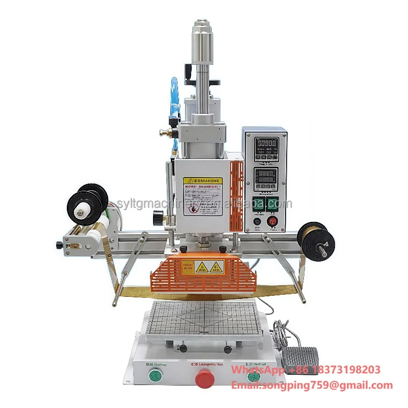 

Commercial Automatic Digital Roll Used in Round Paper Cup Cap Plastic Glass Bottle Transfer Hot Foil Stamping Heat Press Machine