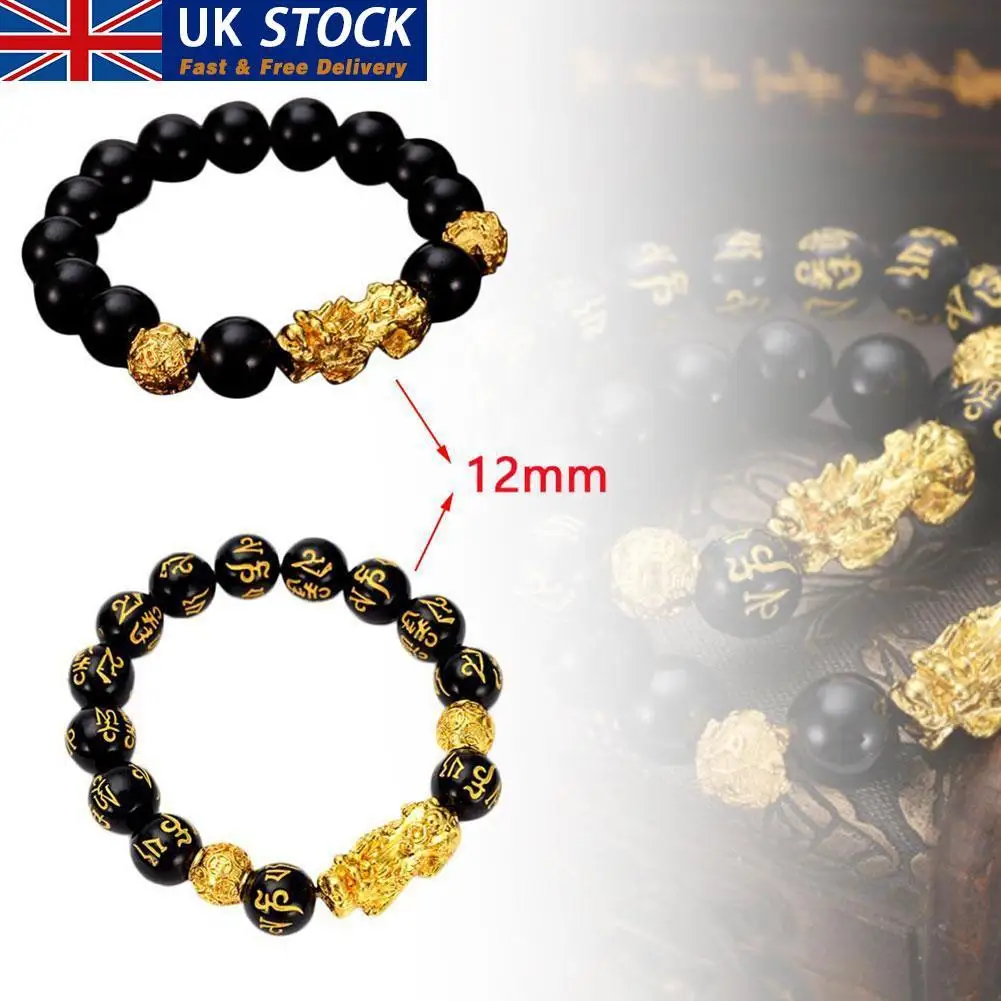 Brave Troops Beads Bracelet for Women Men Beads Couple Bracelet Bring Lucky Brave Wealth Feng Shui Bracelets Z3Q4
