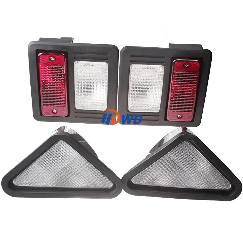 Front & Rear Light Kit 6718042 6718043 6670284 Fits Bobcat 753 763 773 863 S130 S150 S160 S175 S185 S220 S250 S300