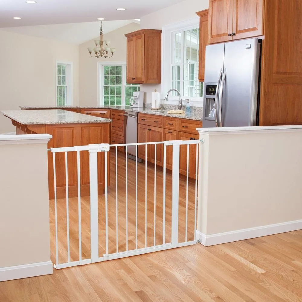 Extra Wide Baby Gate with Door 36