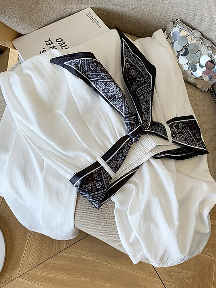 

Свободные широкие брюки для женщин, удобные, в стиле кэжуал, с высокой талией, из полиэфирного волокна, для офиса, осенний сезон