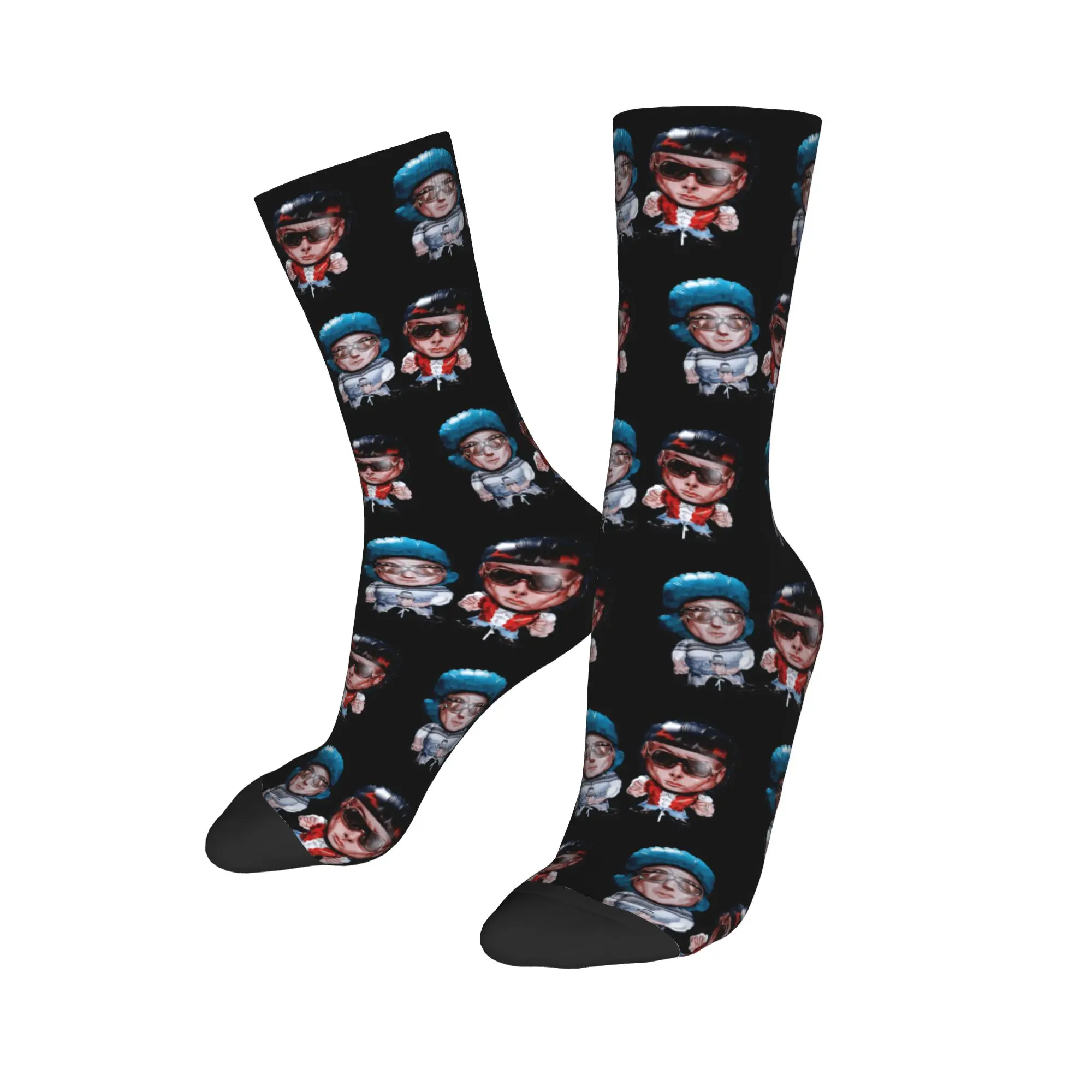 Cozy Women Men Socks CA7RIEL & Paco Amoroso Papota Tour  Merchandise Warm  High Quality Socks All Season