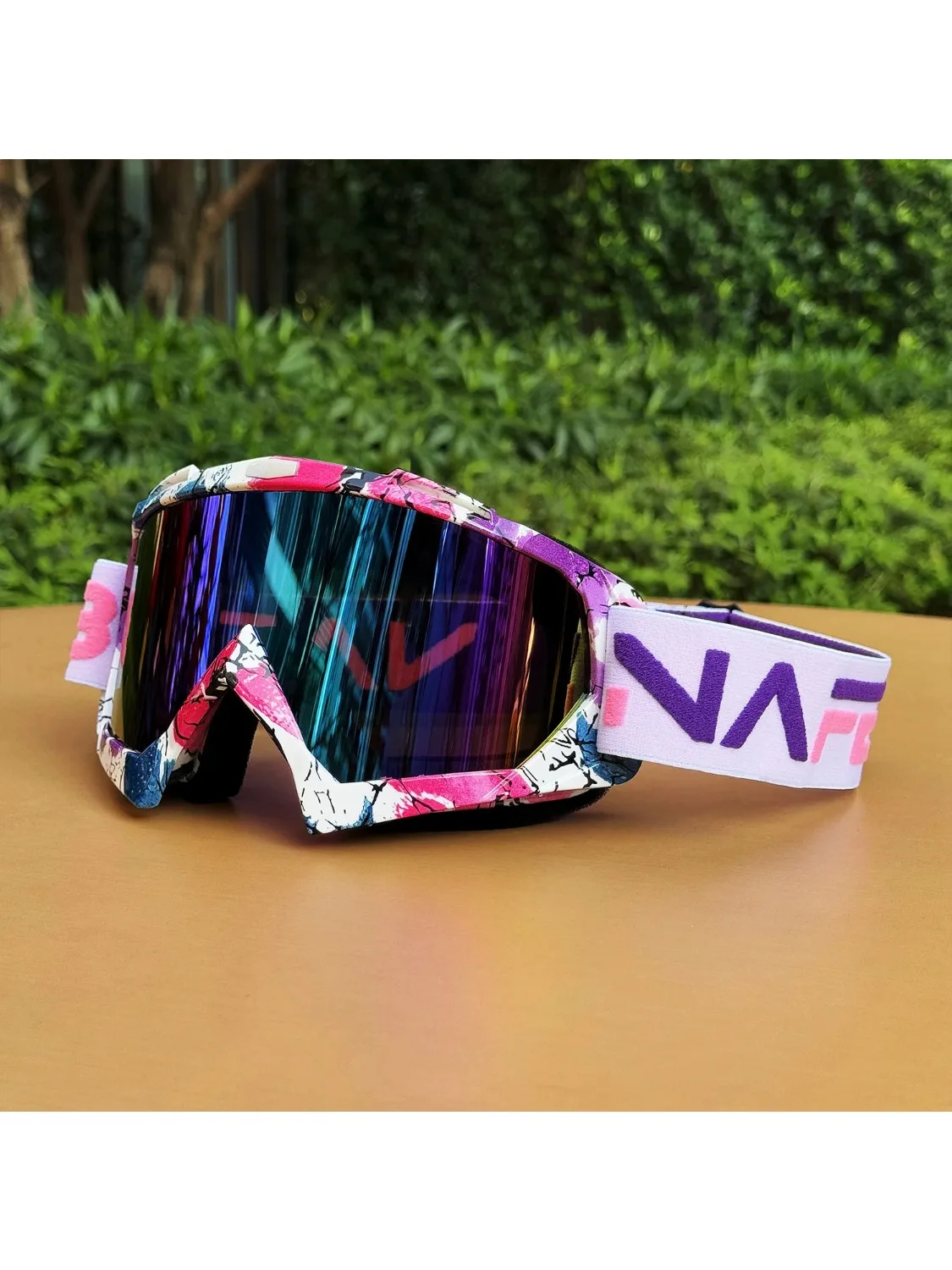 AliExpress NONE Motocross Goggles MX Off Road Dirt Bike Goggles ATV MTB Riding Goggles UV Protection Multi Color Lens Adult Motorcycle Eyewear