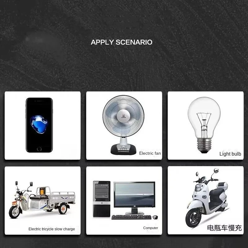 220V Two-Stroke Generator Low Noise Portable Single Phase Household Mini Power Generator
