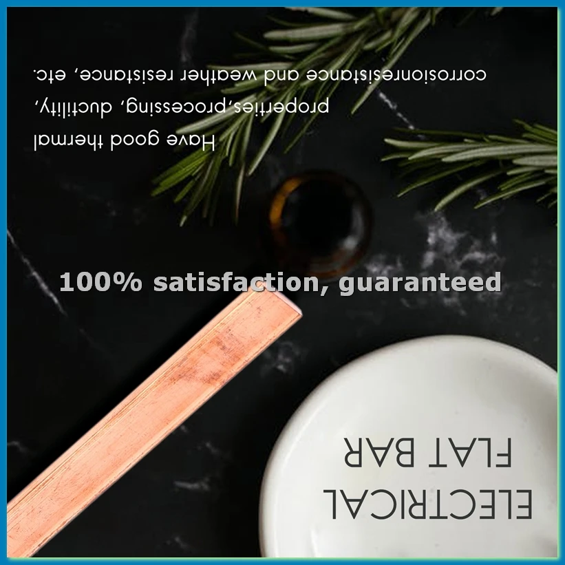 99.6% T2 Copper Cu Flat Bar Plate 3mm x 15mm x 250mm Metal Strip-SPMI