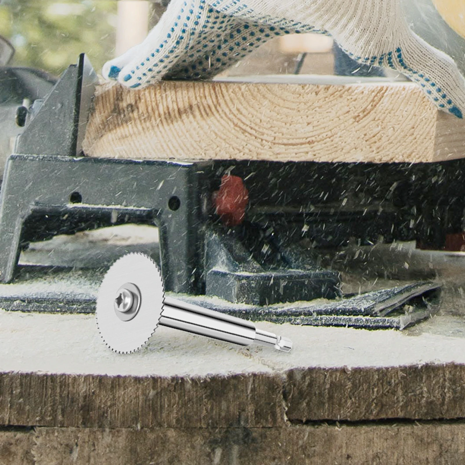 

1 set 5 Saw Blades Drill Connecting Rod Handle PVC Pipe Cutting Tools Plastic PEX Tubing Silver Grinder Accessories