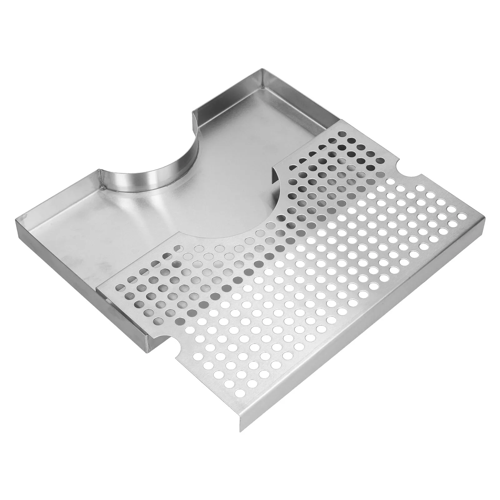 Stainless Steel Drip Tray Metal Beer Tower Drip Tray Easily Clean Sturdy Non Rusting for Hotel for Bar for Restaurant