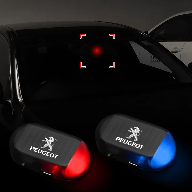 

Strobe Signal Security System Flash Warning LED Light Alarm Lamp for Peugeot 301 208 206 307 3008 2008 Car Styling 308 408 508