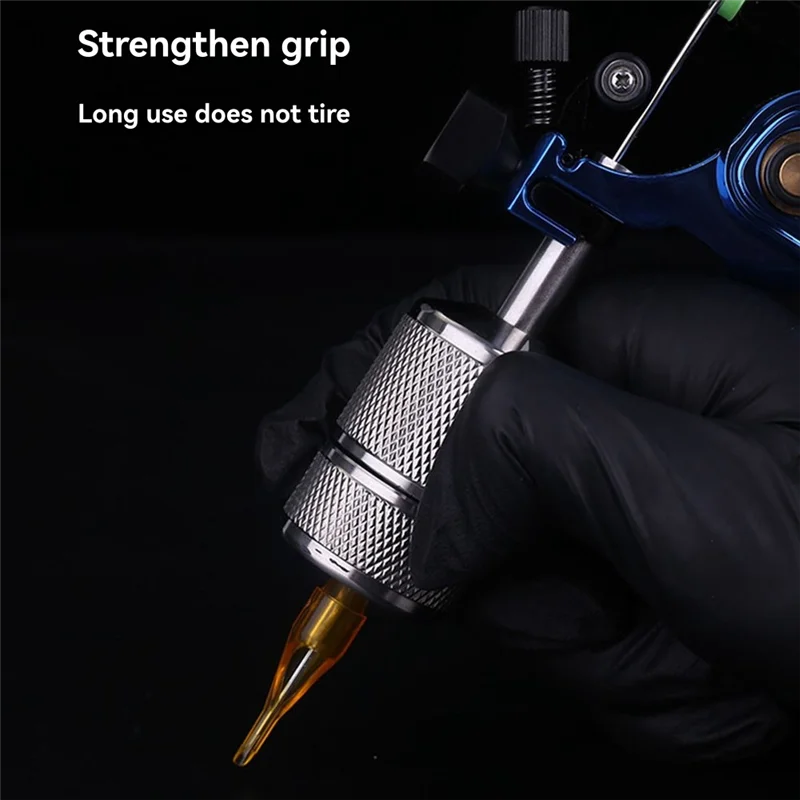

Tattoo Self-Locking Handle Tattoo Self-Locking Machine Handle Stainless Steel 22MM 25MM 30MM Self-Locking