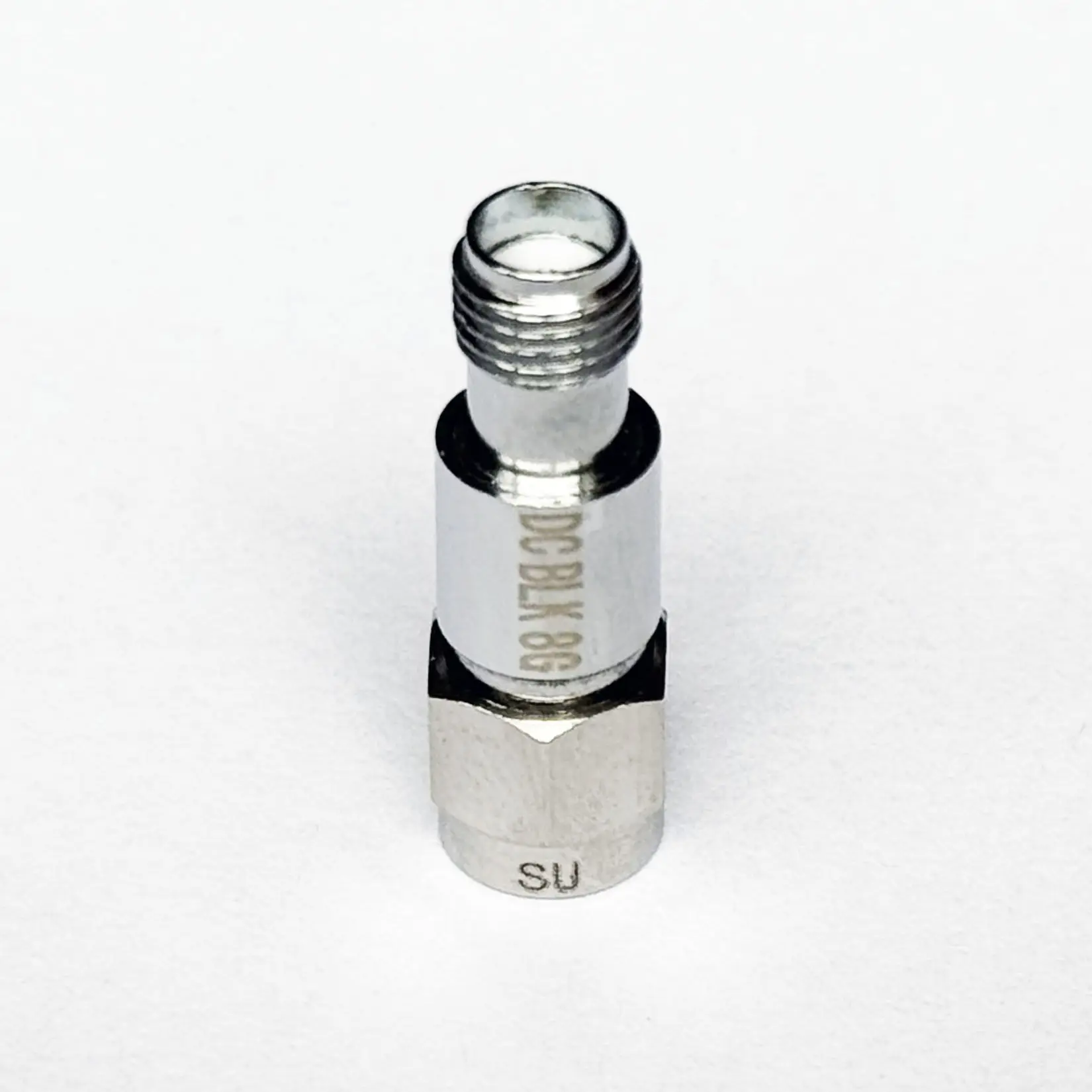 RF DC Blocker DC-Block; 1k-8G, 13G, 18G; SMA/N/BNC/TNC; DC Blocking Voltage: 50v