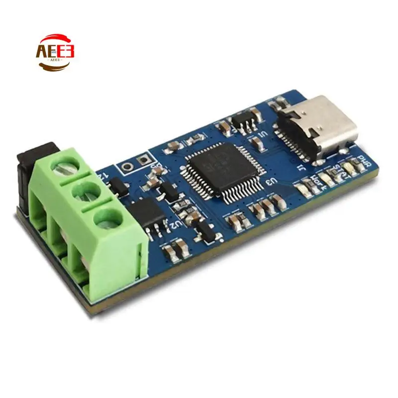 AEE3-USB To CAN Module Support CAN Portable CAN Bus Analyzer V2.0 Version Multifunctional Convenient Module
